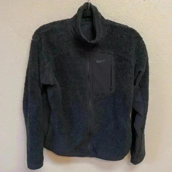 NIKE Women’s Full Zip Fleece Jacket - Picture 1 of 11